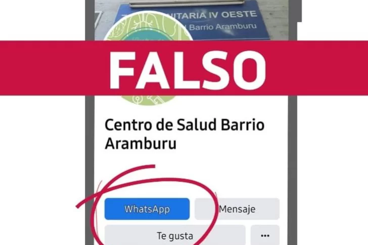 Alertan por una estafa a nombre de un centro de salud que pide dinero para la atención