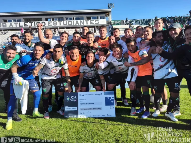 Con un gol de penal en el minuto 94, San Martín le ganó 1-0 a Aldosivi por la Copa Argentina