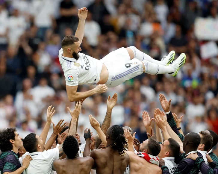 La despedida de Karim Benzema