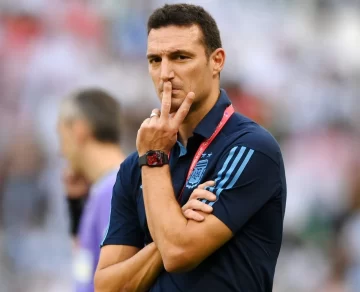 Antes de la gira por China, Scaloni no se guardó nada