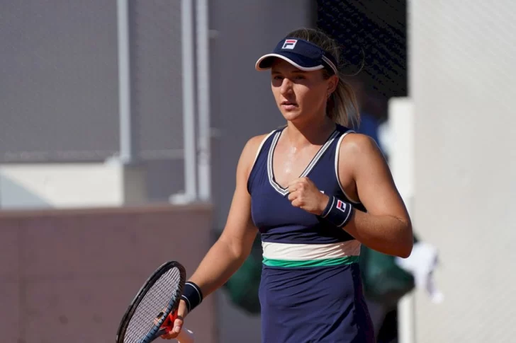Nadia Podoroska quedó fuera del torneo de Berlín