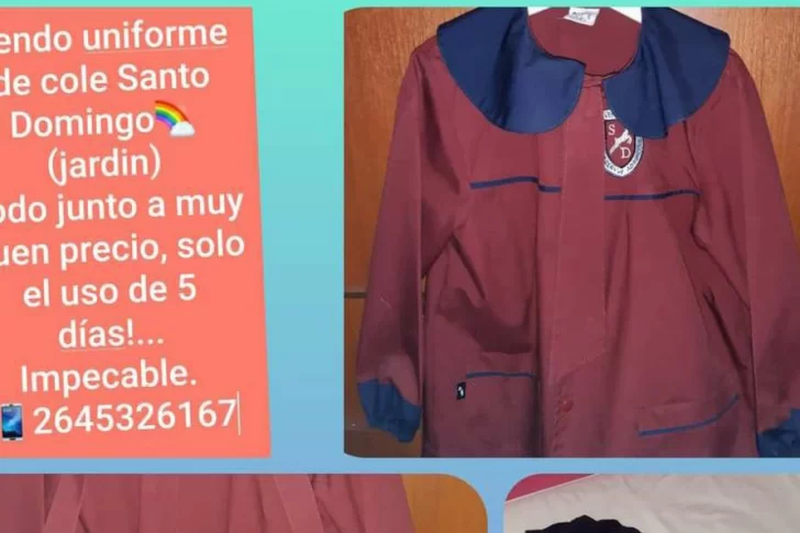 Crece el canje y venta de útiles, ropa y calzado en grupos escolares