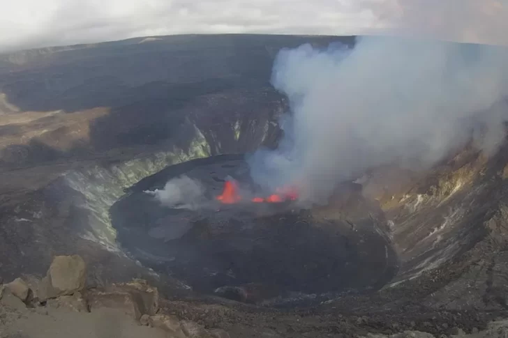 Volvió a entrar en erupción el volcán Kilauea y pone en alerta a Hawai