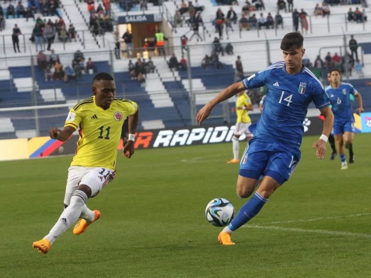 Italia derrotó a Colombia por 3 a 1, en el último juego del torneo en el San Juan Del Bicentenario