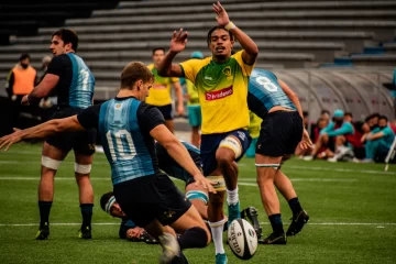 Argentina XV venció 40-15 a Brasil: el sanjuanino Gutiérrez jugó desde el arranque