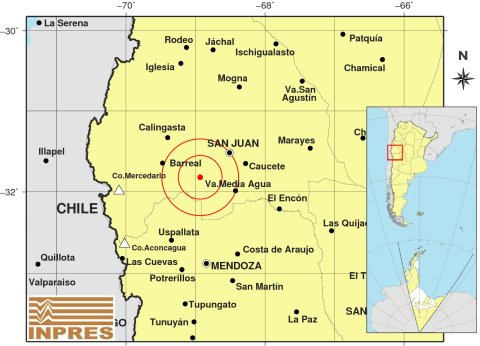 Sismo en la medianoche: a pesar de lo fuerte que se percibió, el Inpres lo catalogó de Intensidad “media”