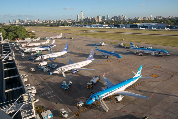 Vuelos demorados y otros cancelados por medida gremial en Aeroparque