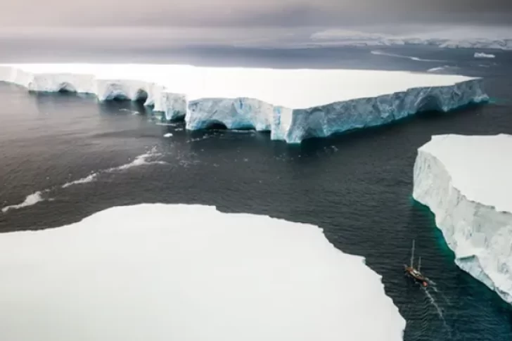 La Antártida perdió un bloque de hielo del tamaño de la Argentina