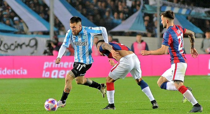 Racing y San Lorenzo igualaron en un clásico electrizante