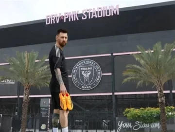 Messi tuvo su primera práctica junto a sus nuevos compañeros de Inter Miami