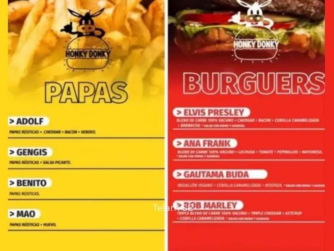 La DAIA repudia las hamburguesas Ana Frank y papas Adolf