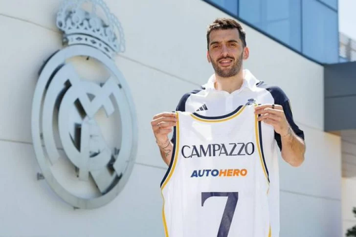 Campazzo vuelve a ser ‘merengue’