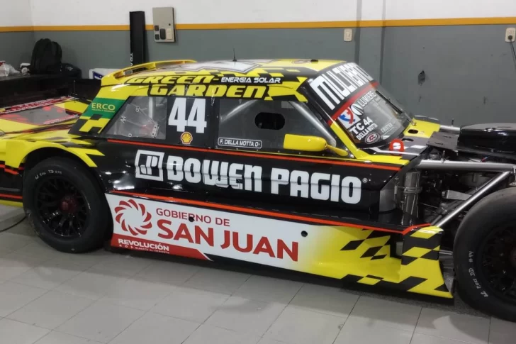 TC: auto, equipo y color nuevo para Della Motta