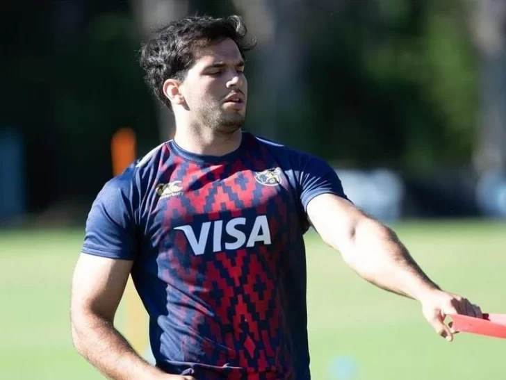 Juan Pablo Castro integra el plantel de Argentina XV para la gira por Uruguay y Chile