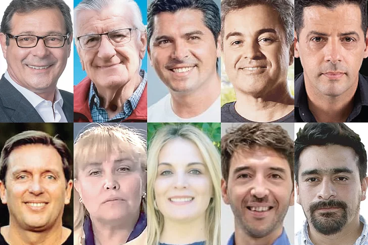 Los 10 candidatos que compiten por llegar a la Gobernación