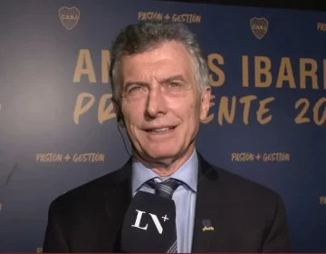 El efusivo saludo de Macri a Orrego: “¡Qué alegría San Juan!”