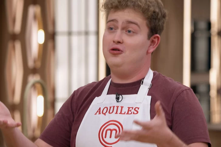 Aquiles fue el nuevo eliminado de Masterchef