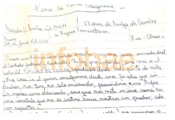 Marcela Acuña acusó a su hijo por el femicidio de Cecilia en una carta: “¿Por qué nos incriminan a nosotros?”