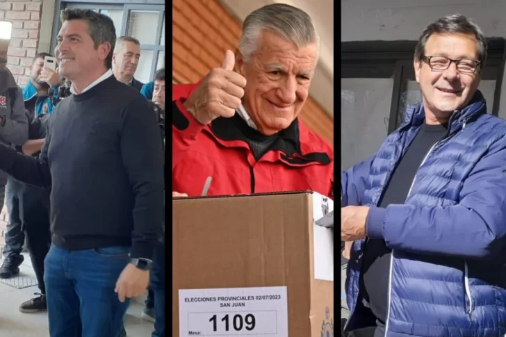 Orrego ganó en 10 departamentos, Gioja en 6 y Uñac en 3