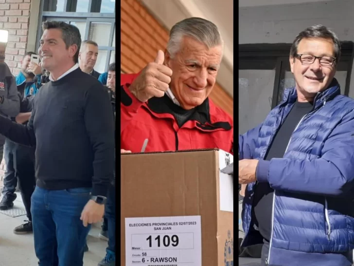 Orrego ganó en 10 departamentos, Gioja en 6 y Uñac en 3