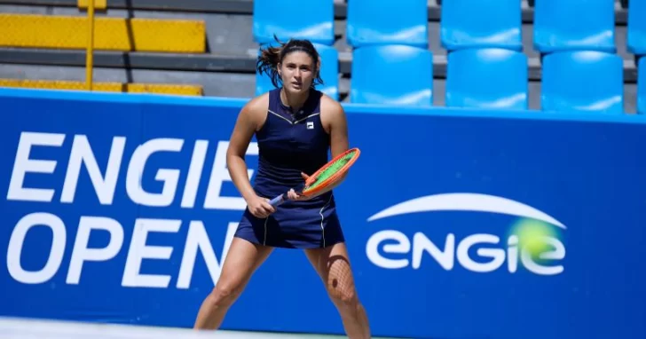 Julia Riera, única argentina que ganó hoy en la “qualy” del US Open