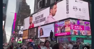 El debut de Messi en la MLS se podrá ver gratis en el Times Square