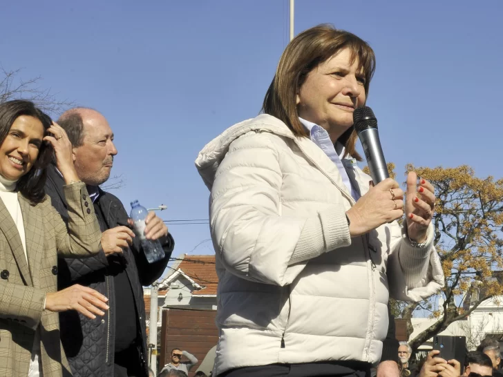 Reapareció Sanz para apoyar la candidatura de Patricia Bullrich