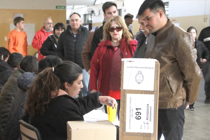 La gente fue a las urnas con expectativas