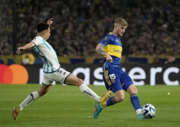 Boca y Racing empataron en La Bombonera y dejaron la serie abierta