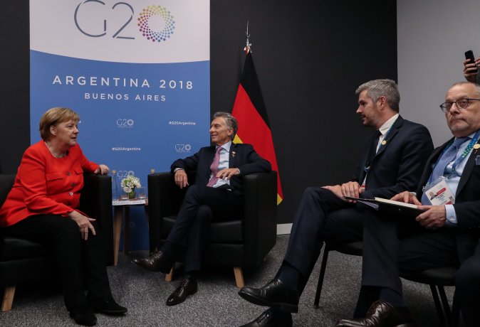 Macri se reunió con Merkel y analizaron avances por el acuerdo UE-Mercosur