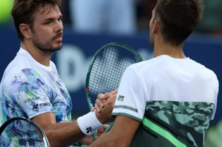 Etcheverry no pudo con Wawrinka