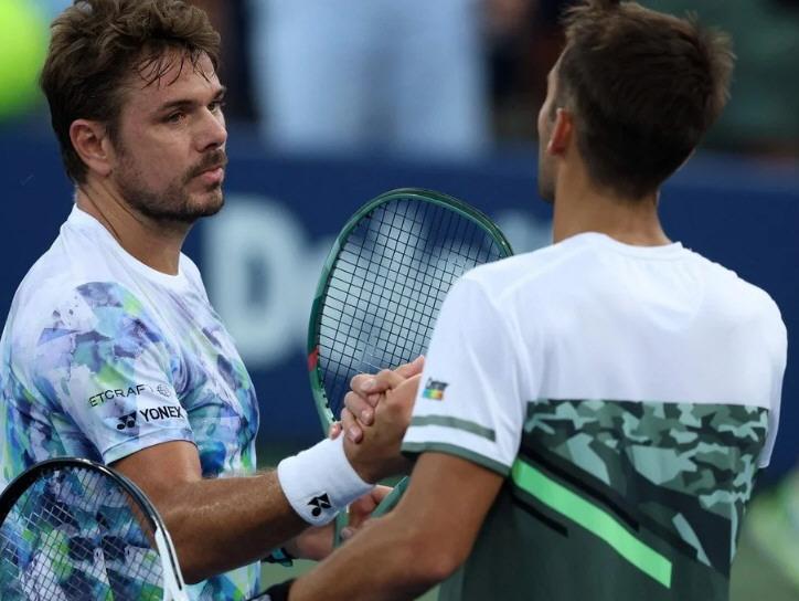 Etcheverry no pudo con Wawrinka