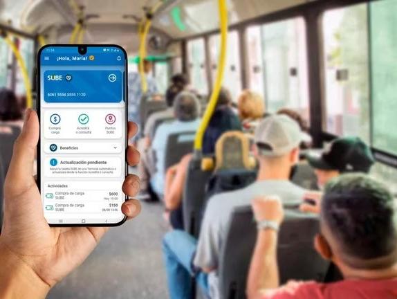 Nueva app de la SUBE para pagar con celular