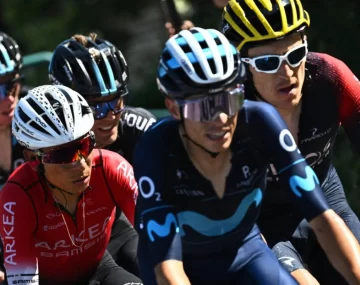 Nairo Quintana subió 26 puestos, el Movistar en peligro de descenso