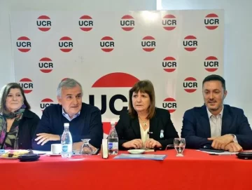 El plenario de la UCR y Santilli en la foto de unidad para Bullrich