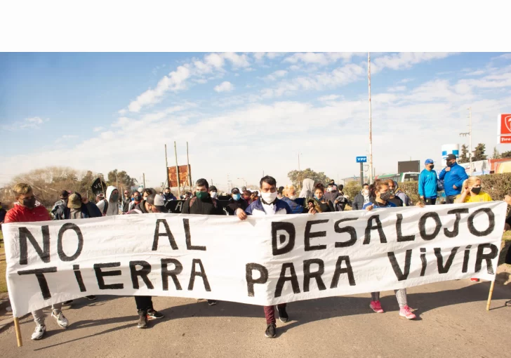 Berni asegura que “el que tome tierras irá preso”