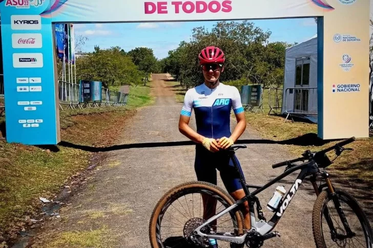 Odesur: Inés Gutiérrez fue top 10 en MTB