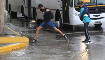 El centro colapsaría otra vez con una lluvia fuerte