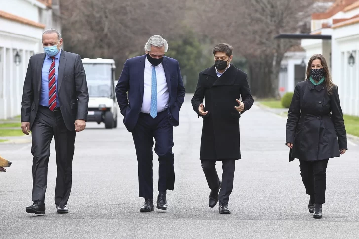 Revuelta policial: Alberto Fernández recibe a Kicillof e intendentes del Conurbano