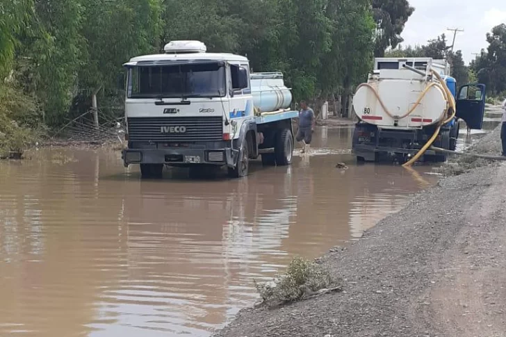 La lluvia afectó a 2 departamentos