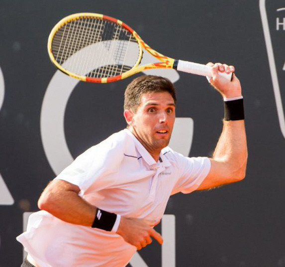 Delbonis, por el batacazo ante Nadal