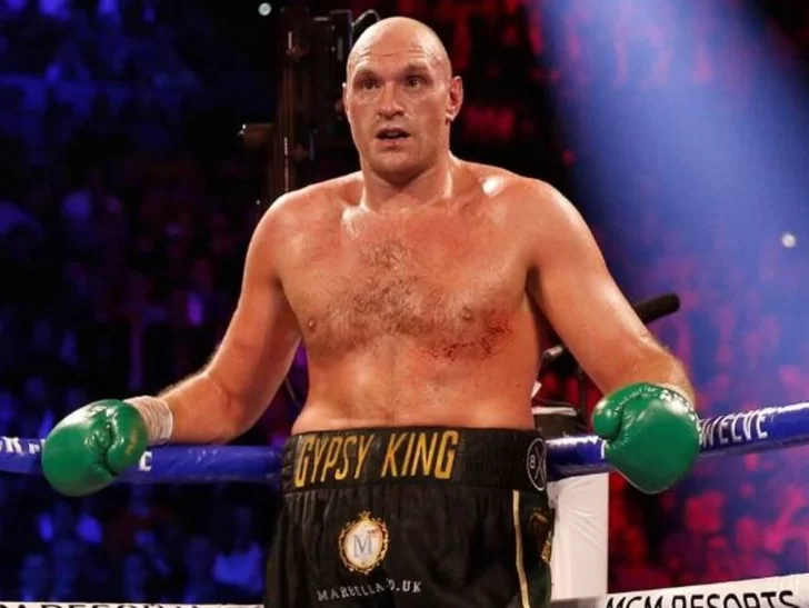 Tyson Fury listo para pelear en Wembley