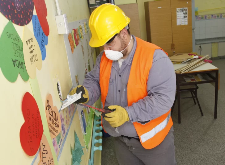 Récord de arreglos en los edificios escolares