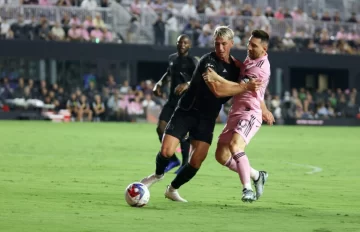 Inter Miami y Messi no pudieron con Nashville por la MLS