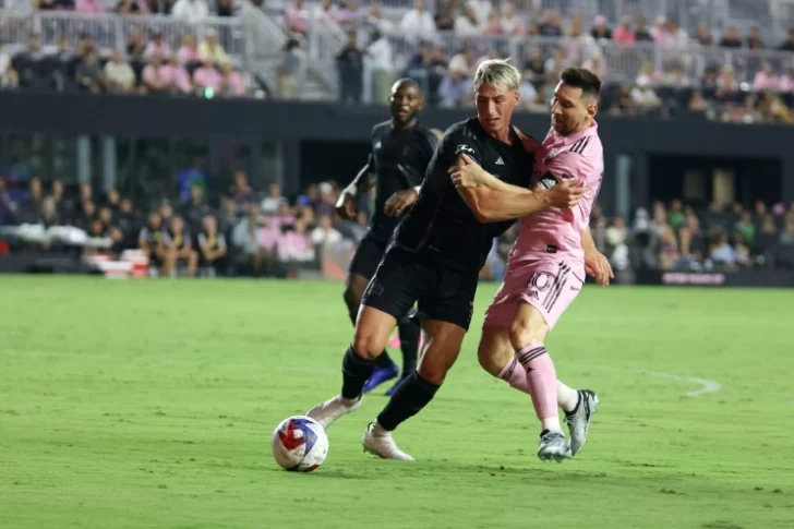 Inter Miami y Messi no pudieron con Nashville por la MLS