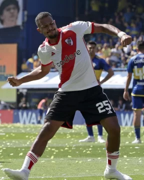 [VIDEOS] Los goles de Rondón y Enzo Díaz para el triunfo ante Boca