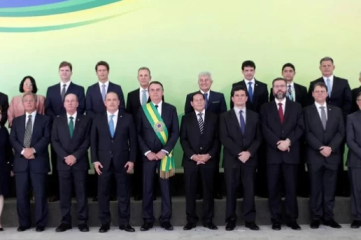 Todos los miembros del gabinete de Bolsonaro