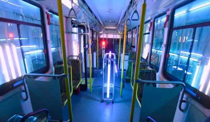 Luz ultravioleta: la nueva herramienta para luchar contra el coronavirus en el transporte público