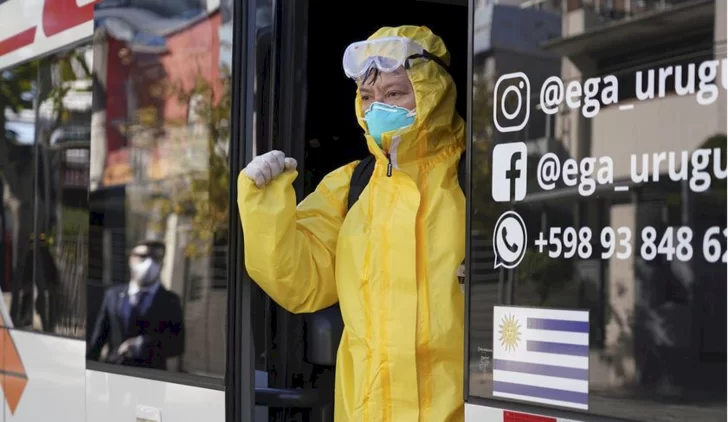 Uruguay registró récord diario de muertes por coronavirus