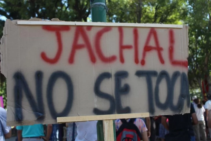 La Asamblea Jáchal no se toca rechazó la posible reforma de la Ley de Glaciares